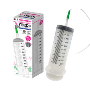 MEDY no.13 Plastic Syringe with Tube 500ml