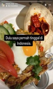 unggahan himari di instagram