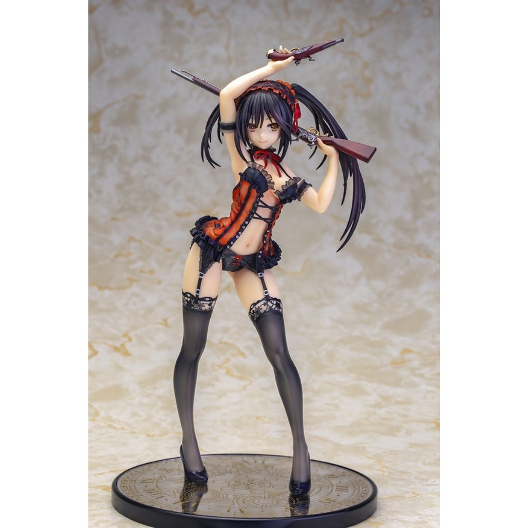  Figure Date a Live Kurumi Tokisaki Lingerie Ver. Black color 1/7 Scale (Alphamax) 