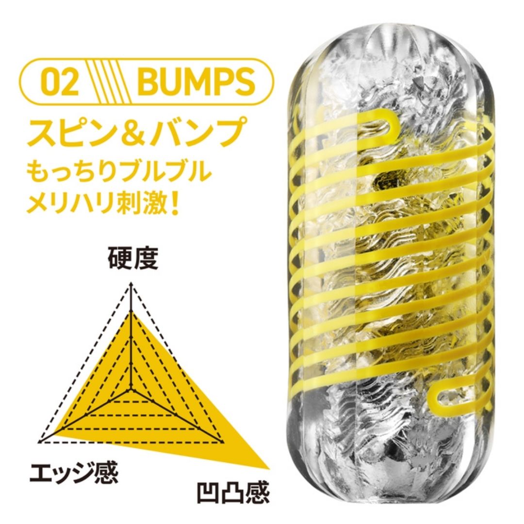  Tenga Spinner DX 02 BUMPS SPD-002 