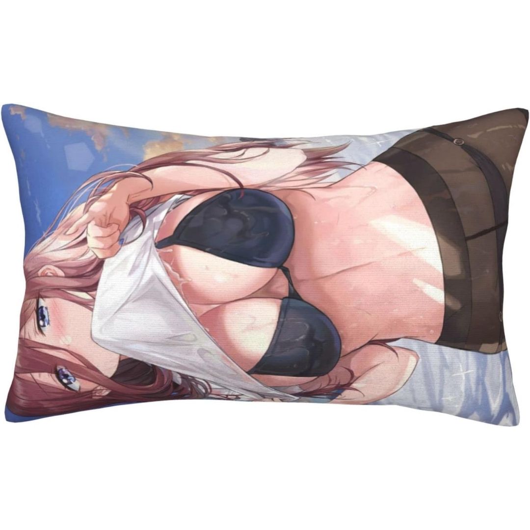  Sarung Bantal Miku Gotoubun no Hanayome (31) Pillow Cover Dua Sisi (40x60cm) 