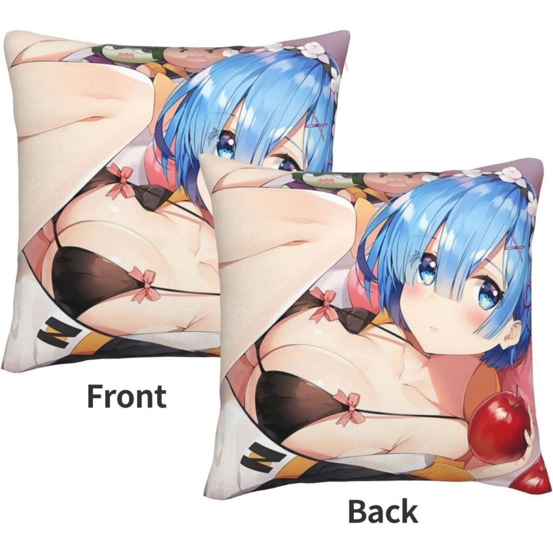  Pillow Case Emilia Rem Re Zero Velvet Fashion-7 