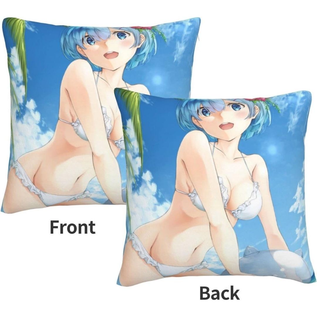  Pillow Case Emilia Rem Re Zero Velvet Fashion-8 