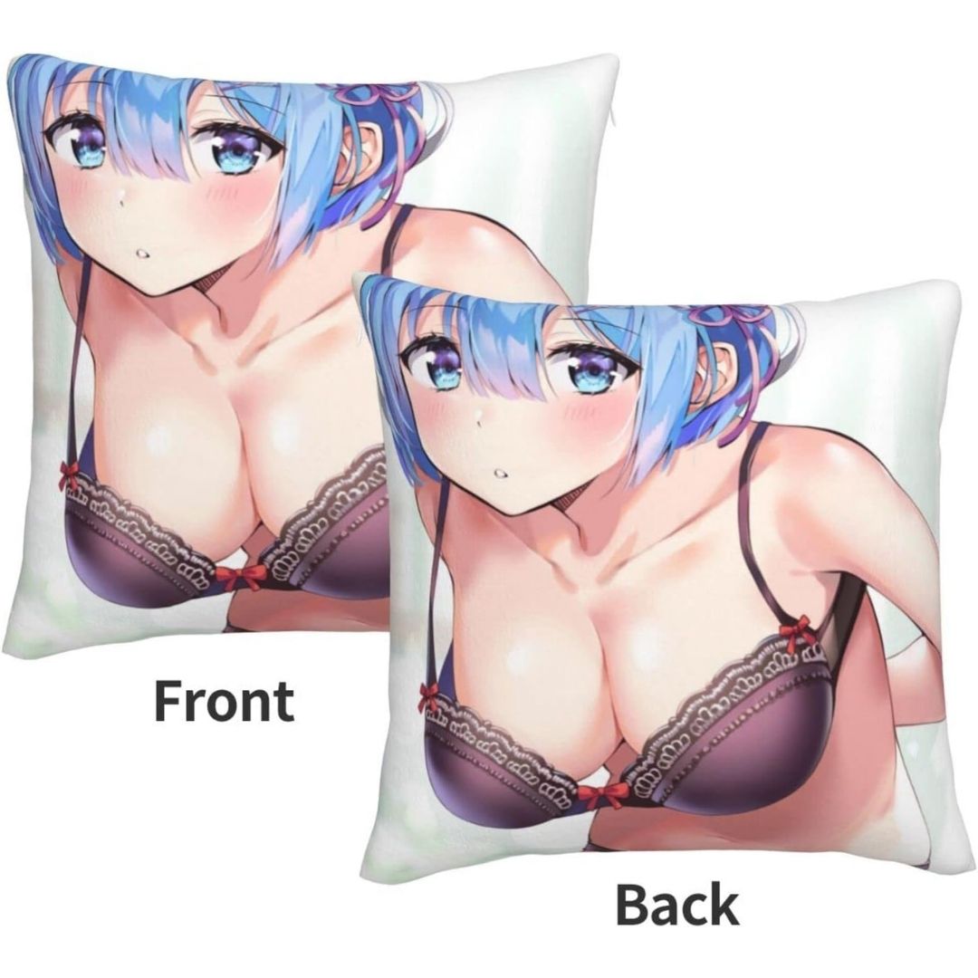  Pillow Case Emilia Rem Re Zero Velvet Fashion-9 