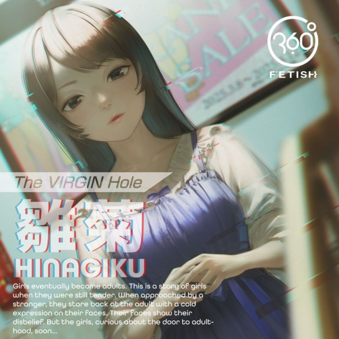  Onahole Premium 360 FETISH VIRGIN Hole Street Corner Maiden Hinagiku 