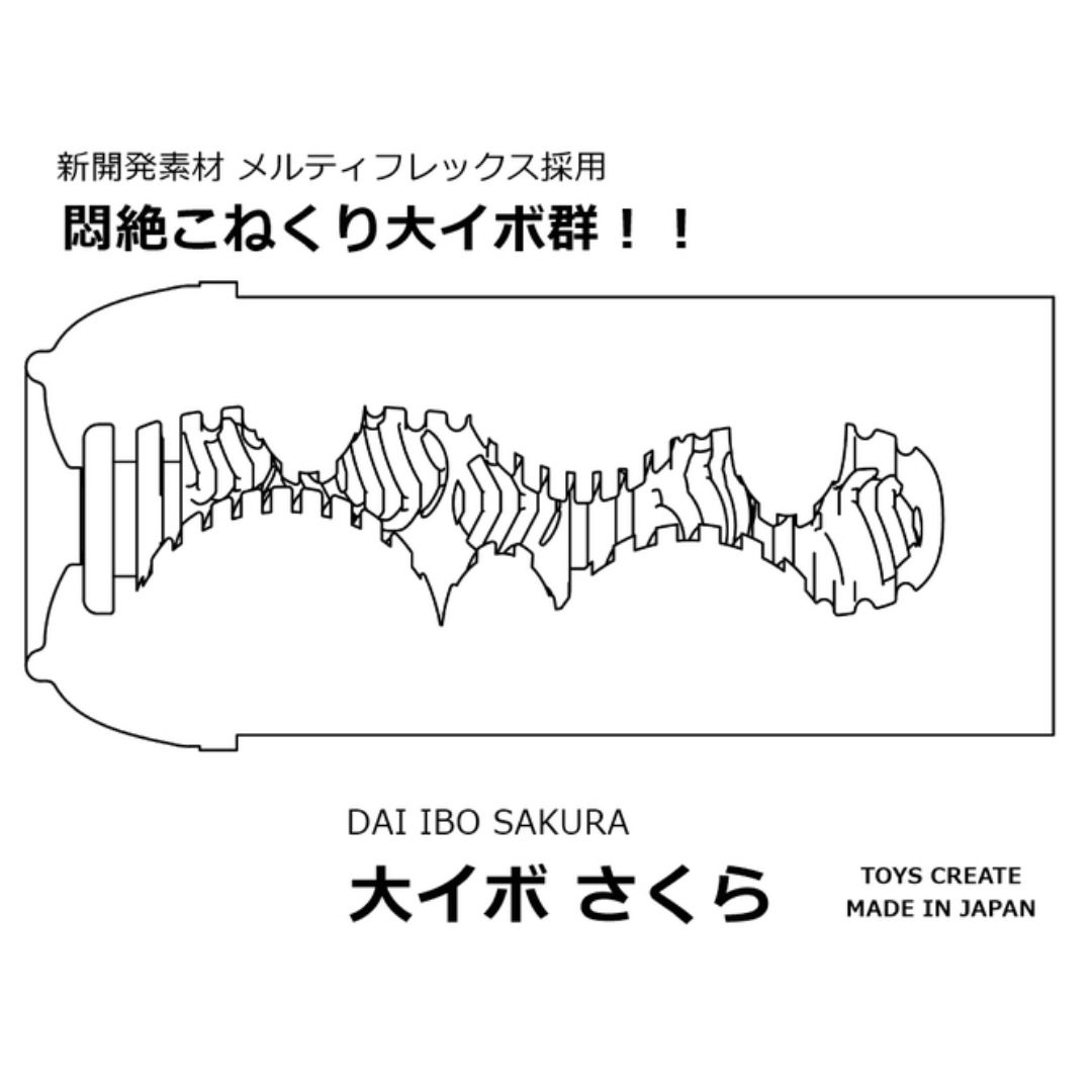  Onahole Toys Create Dai Ibo Sakura TOYT-015 