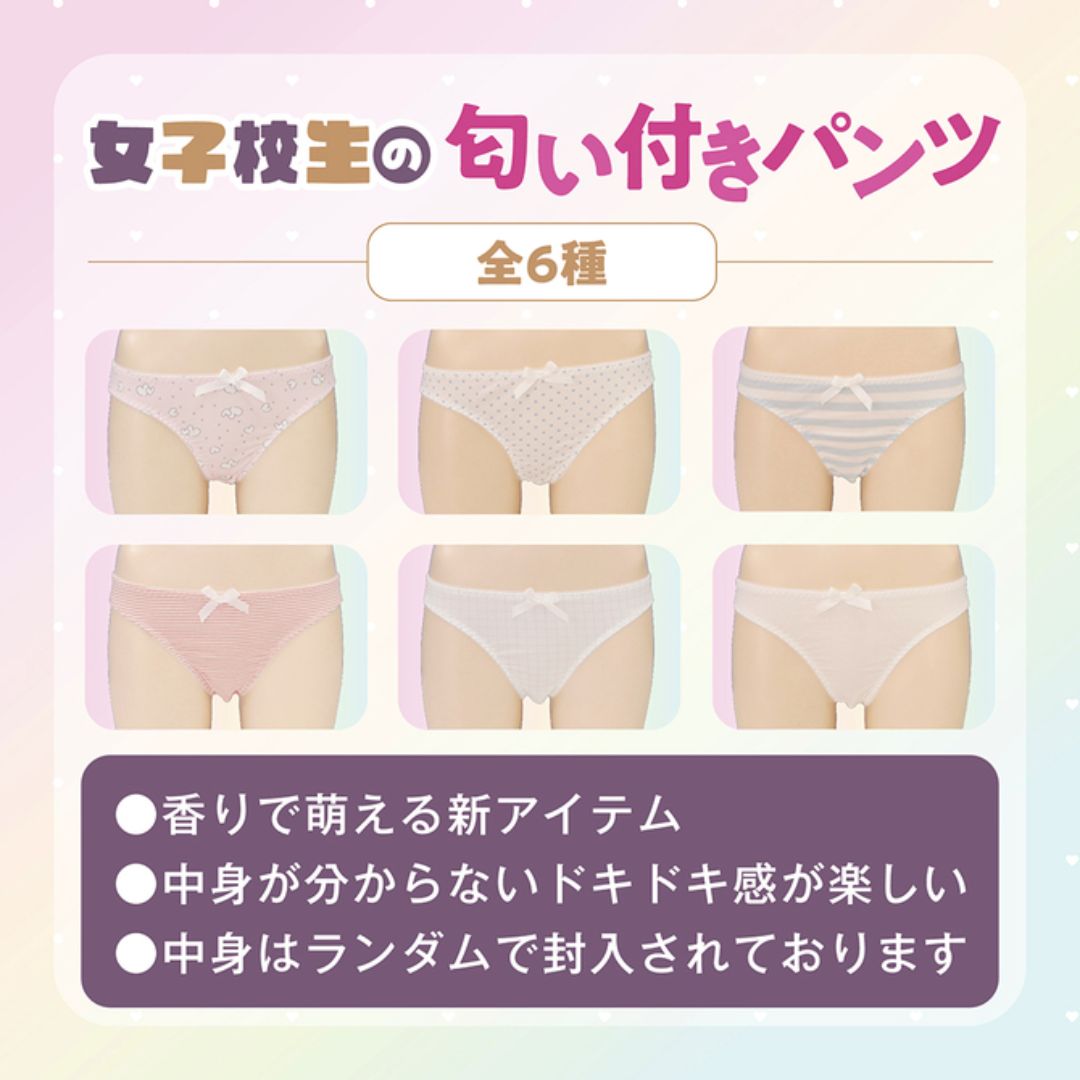 Tamatoys Female student shows her panties BOX 2 TMT-1918 (1 random)