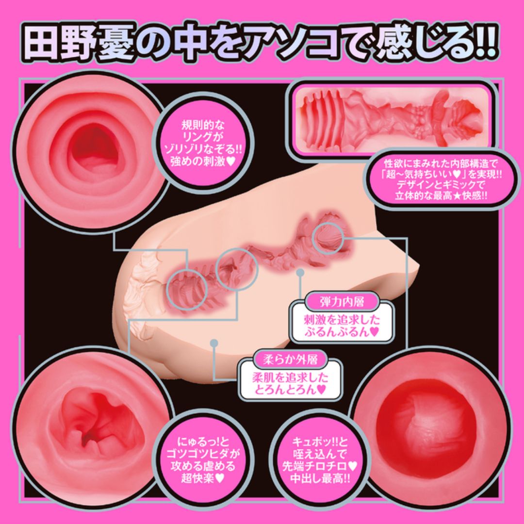 Onahole Hatopla Japanese Real Hole Love Yu Tano UHTP-141 Bonus Lotion