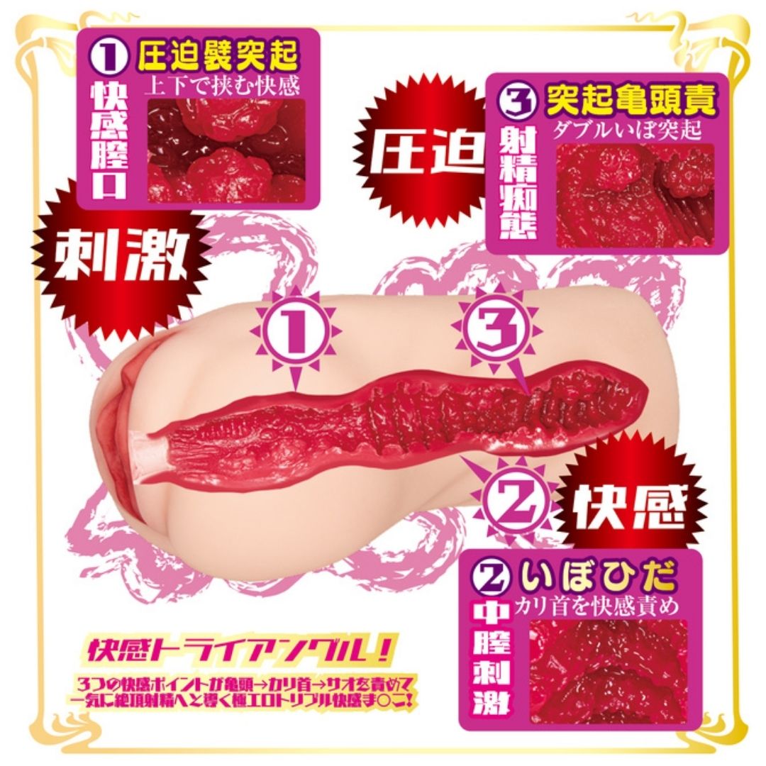 NPG AV Mini Masterpiece Haruyo Mocha Onahole (140mm)