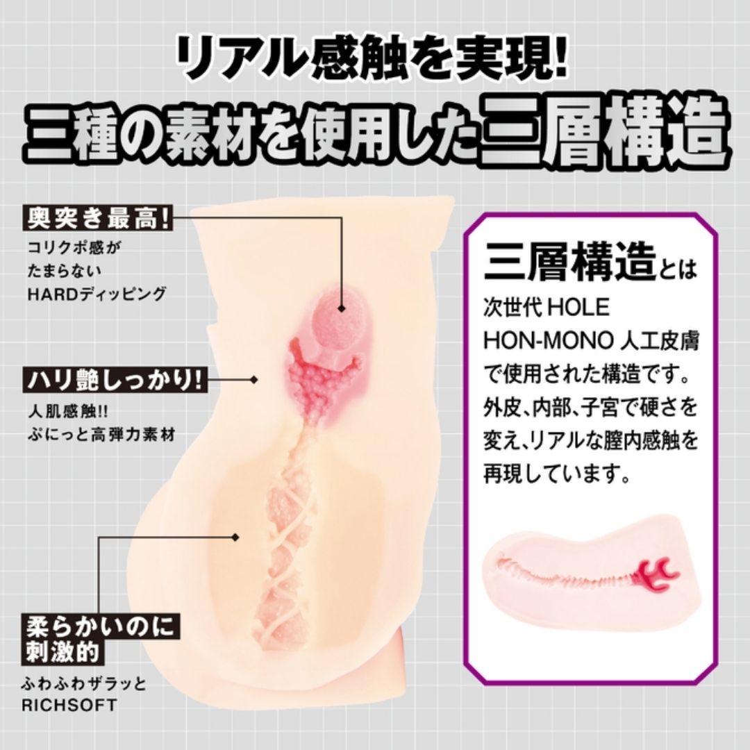  Onahole Taimanin Akiyama Rinko XL UHTP-110 – Replika 3D Presisi Tinggi
