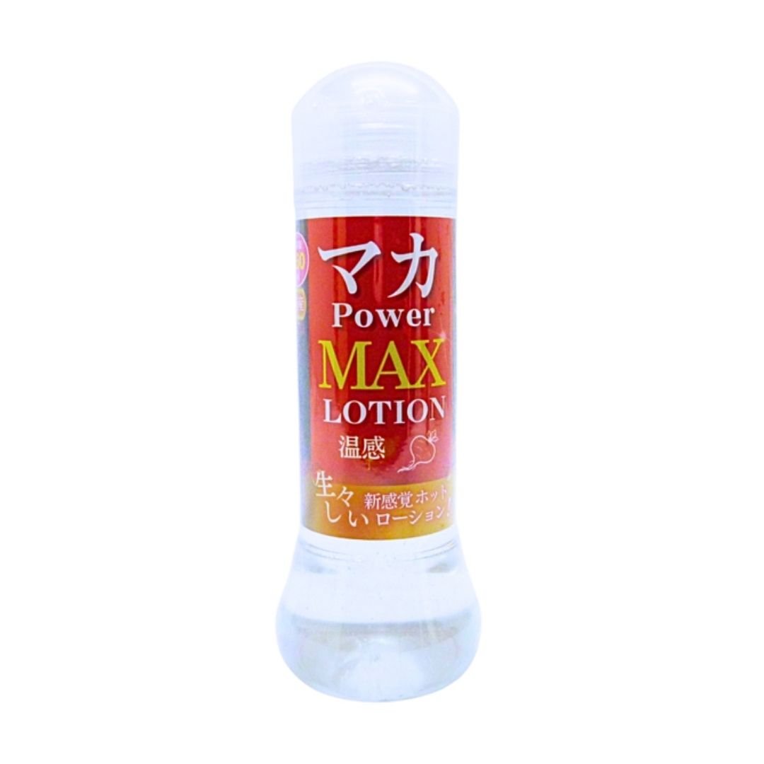 Maca POWER MAX Lotion 360ml MILUT-031 Pelumas Hangat Alami Original