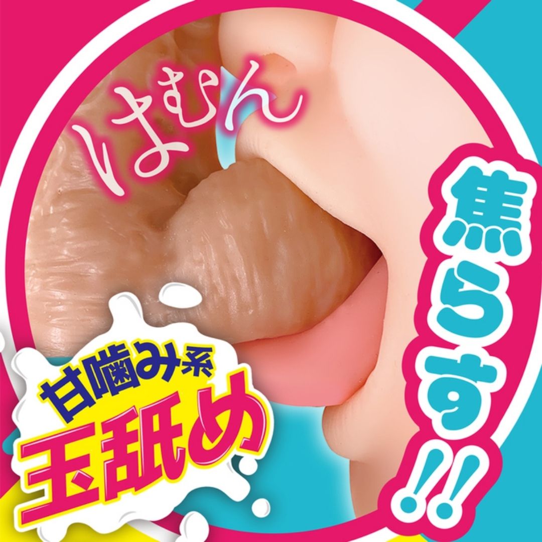 A-ONE Ball-licking gal Perangkat Pijat Sensual Dual Zone Tornado